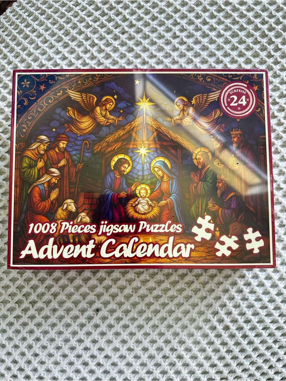 Advent Calendar 1008-Piece Jigsaw Puzzle - Multi-Color Sealed